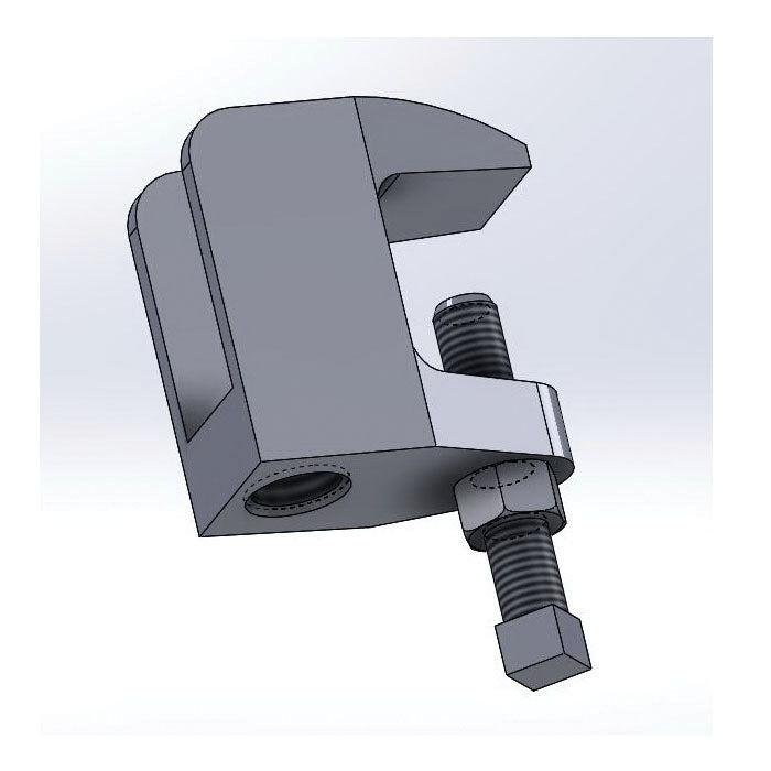 Empire 61B0038 Wide Mouth Top Beam Clamp 3/8-16 Rod 610 lb Load – Voomi ...