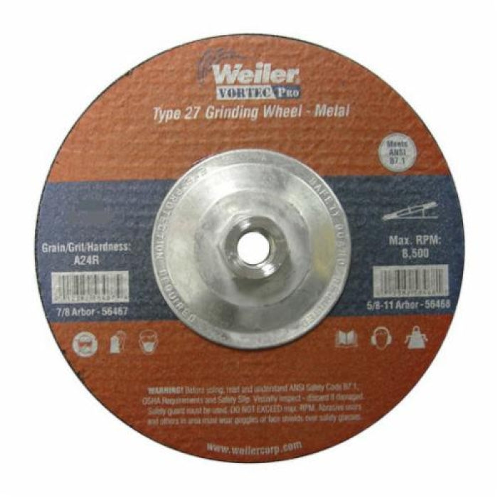 WEILER 56279 GRINDING & CUT OFF WHEELS