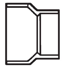 PVC DWV D102582 PVC FITTINGS