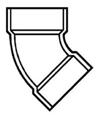 PVC DWV D321100 PVC FITTINGS