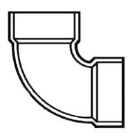 PVC DWV D300100 PVC FITTINGS