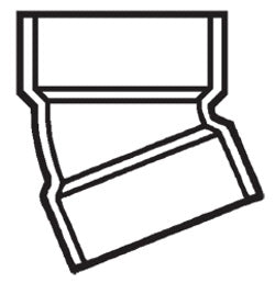 PVC DWV D324040 PVC FITTINGS