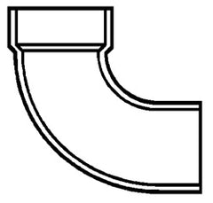 PVC DWV D309020 PVC FITTINGS