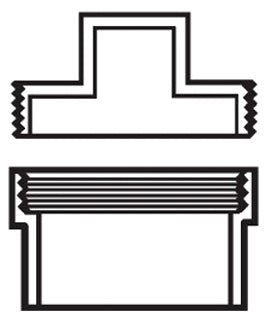 PVC DWV D112040 PVC FITTINGS