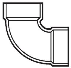 PVC DWV D300020 PVC FITTINGS