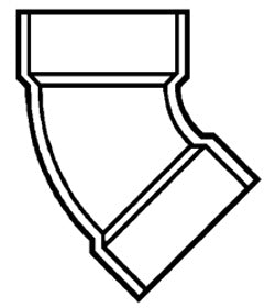 PVC DWV D321040 PVC FITTINGS