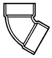 PVC DWV D319015 PVC FITTINGS