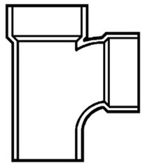 PVC DWV D403020 PVC FITTINGS