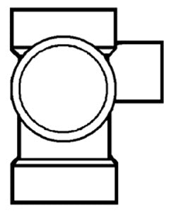 PVC DWV D417338 PVC FITTINGS