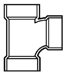 PVC DWV D401532 PVC FITTINGS