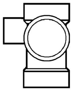 PVC DWV D416338 PVC FITTINGS