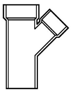 PVC DWV D603422 PVC FITTINGS