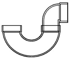 PVC DWV D706016 PVC FITTINGS