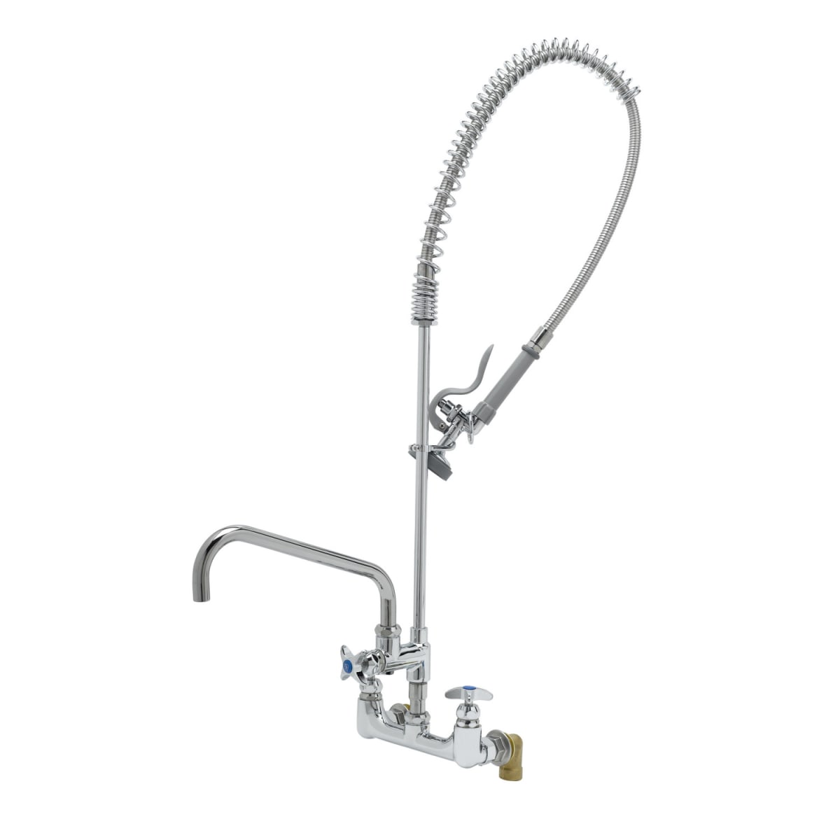 T&S BRASS Ts Brass B-0287 Big-flo Pre-rinse Unit 8 in Wall Mount
