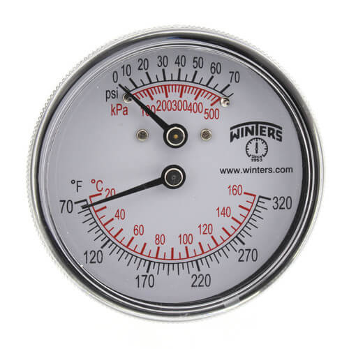 WINTERS INSTRUMENTS TTD404 PRESSURE GAUGES