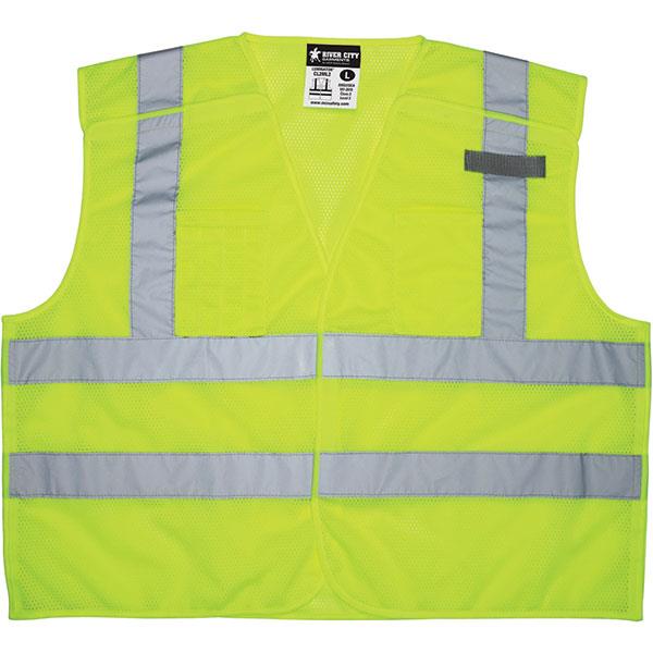 MCR SAFETY CL2ML2X2 HIGH VISIBILITY