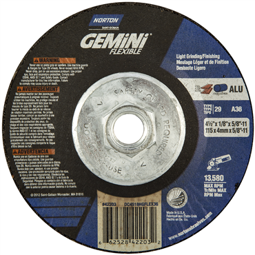 NORTON 66252842203 GRINDING & CUT OFF WHEELS