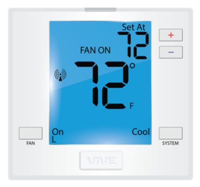 VIVE TP-N-731W NON PROGRAMMABLE THERMOSTATS