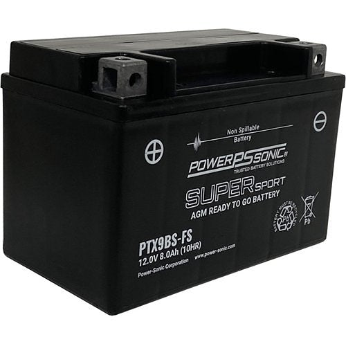 POWER SONIC PTX9BS-FS BATTERIES