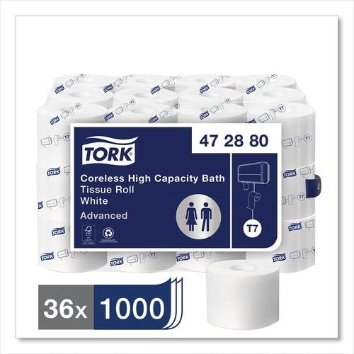 TORK Tork TRK472880 Advanced Coreless High Capacity Bath Tissue (36/Carton)