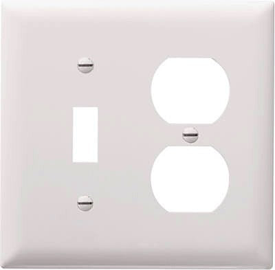 LEGRAND Pass Seymour TP18WCC12 2-gang Toggle Duplex Wall Plate