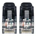 INTELLINET Intellinet 742085 Cat6 Slim Patch Cord 3 Feet Black