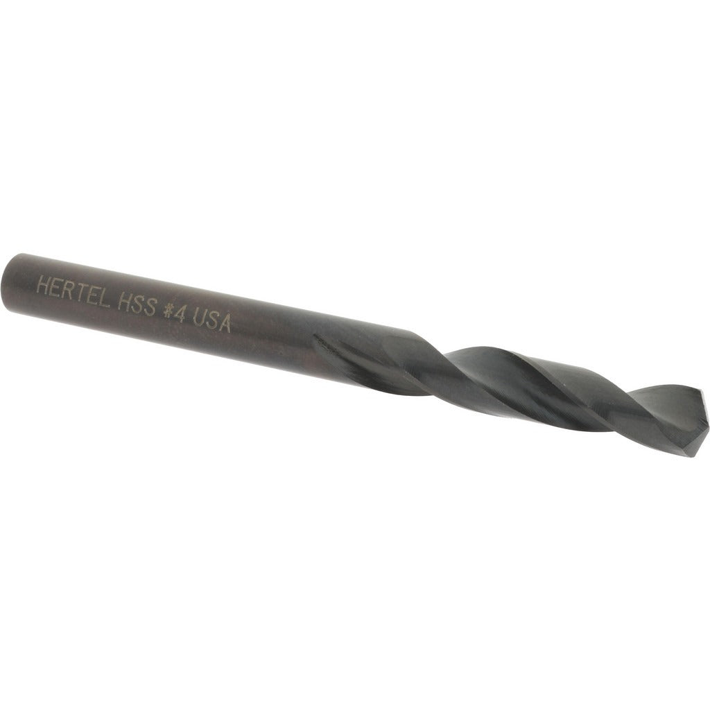 HERTEL Hertel 2386118 Screw Machine Drill Bit Size 4 Hss