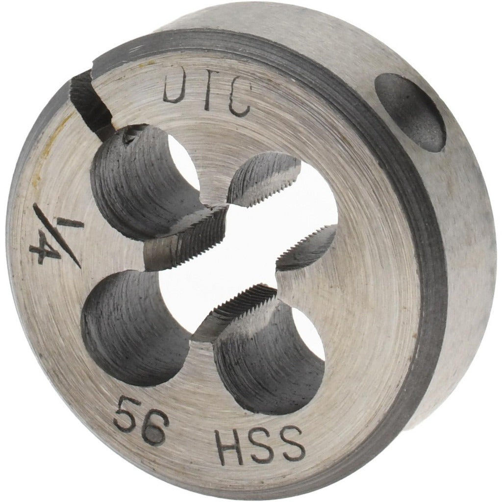 VALUE COLLECTION Value Collection 84030567 Round Die 1/4-56 1 Inch Od Hss