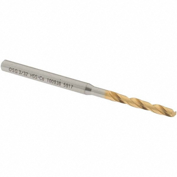 OSG Osg 10093805 Screw Machine Drill Bit 3/32 in Cobalt Hss