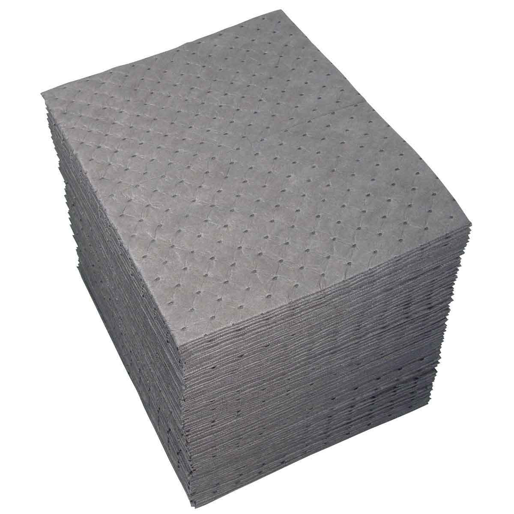 SPC UXT200 Xtra Tough Universal Absorbent Pads Light Weight 15 x 19 Absorbency Capacity 31.5 gal