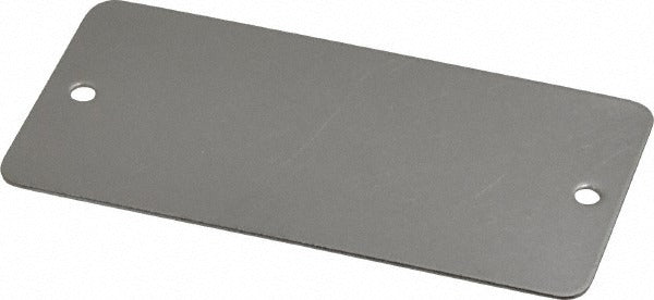 C H HANSON C.h. Hanson 43726 Stainless Steel Blank Metal Plate Style 2