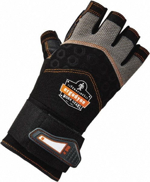 ERGODYNE Ergodyne 17714 Half-finger Impact Gloves Large Proflex 910