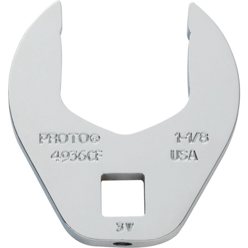 PROTO Proto J4936CF Open End Crowfoot Wrench 1-1/8 in