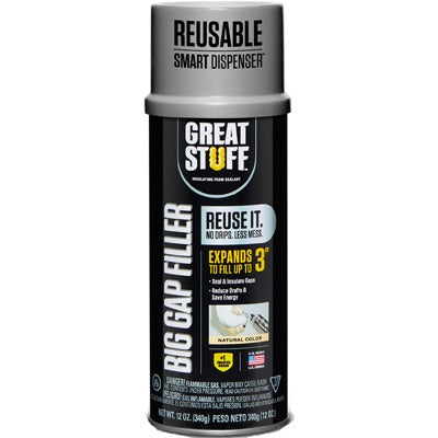 GREAT STUFF Ddp 99108860 Triple Expanding Foam Sealant 12 Oz Big Gap