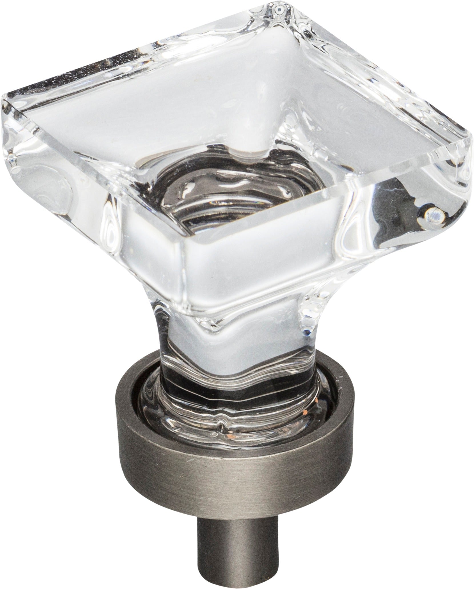 JEFFREY ALEXANDER Jeffrey Alexander G140BNBDL Harlow Glass Cabinet Knob
