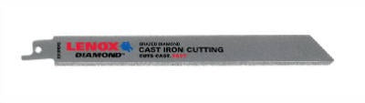LENOX American Saw Mfg Co 10833800RDG Diamond Grit Recip Blade 8in