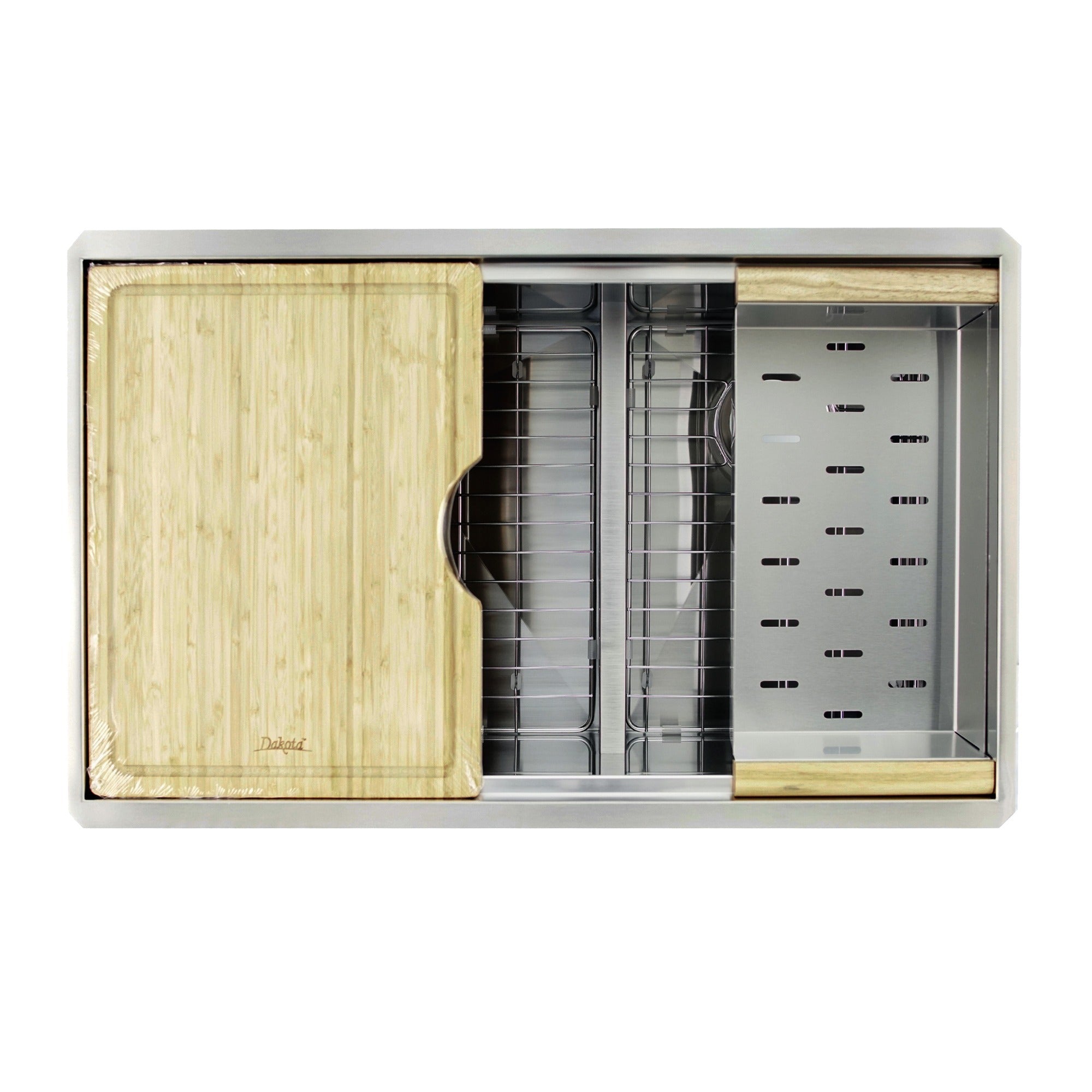 DAKOTA Dakota Plumbing Products DSL-6040LD Workstation Kitchen Sink