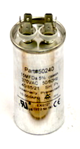 Marvair 50240 15MFD 370V Round Run Capacitor