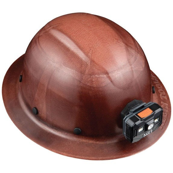 KLEIN TOOLS Klein Tools 60447 Konstruct full-brim hard hat with rechargeable headlamp (Size Medium)