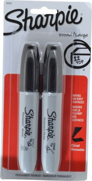 SHARPIE Sharpie 38262PP Wet Surface Marker Black Chisel Tip