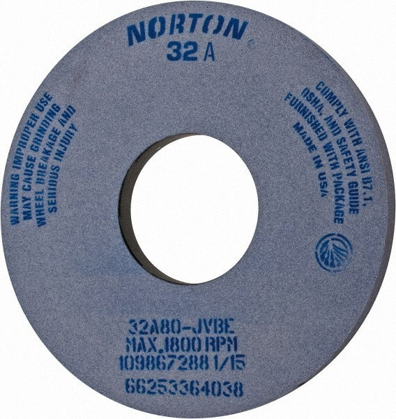 NORTON Norton 66253364038 Surface Grinding Wheel 80 Grit 14in