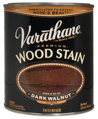 RUST-OLEUM Rust-oleum 211807 Varathane Wood Stain Dark Walnut 0.5pt