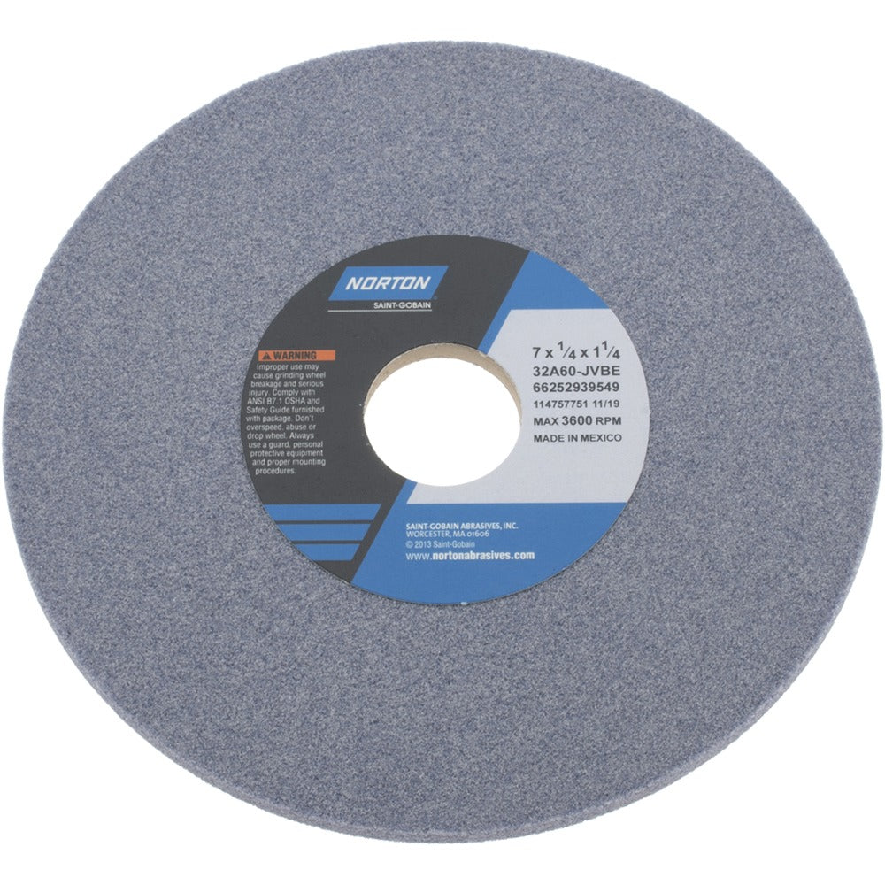 NORTON Norton 66252939549 Surface Grinding Wheel 7in 60G