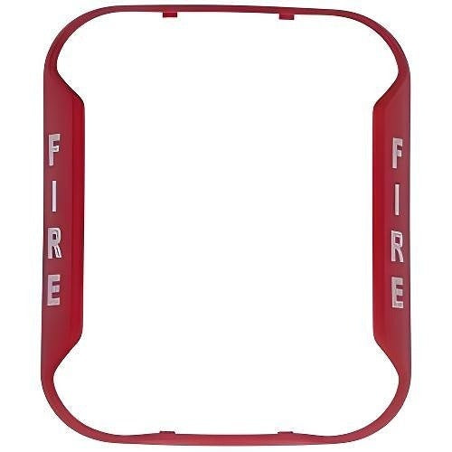 SYSTEM SENSOR System Sensor BZGR-F Wall Red Bezel Kit Fire