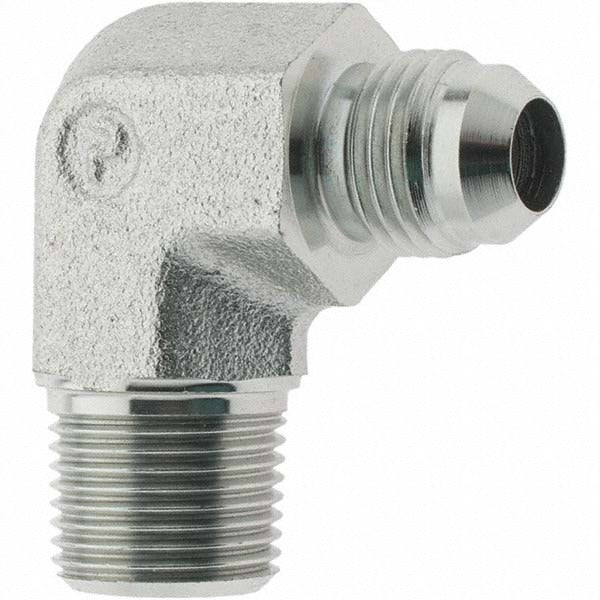 PARKER Parker -16419 Steel 90 Elbow 3/8 in Od Flare X Bspt