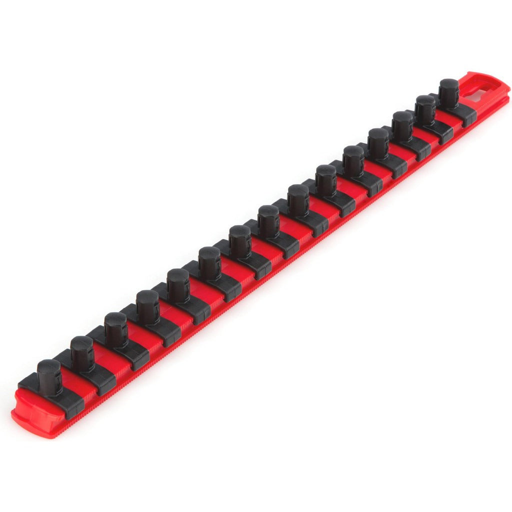 TEKTON Tekton OSR12115 Socket Rail 3/8 in Drive 15 Clips Red