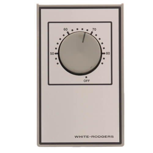 White-Rodgers 1A66-641 Line Voltage Wall Thermostat 40-85F