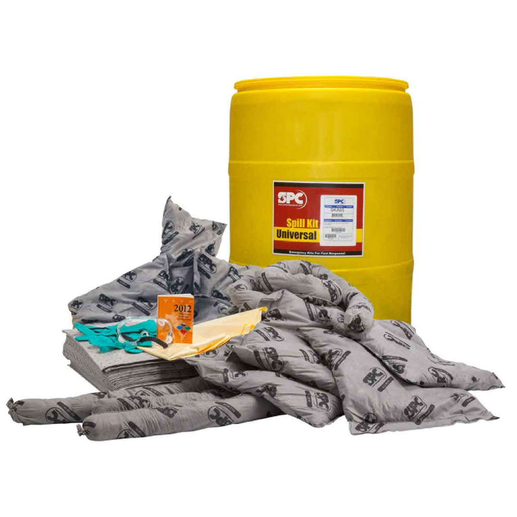 SPC SKA-55 Allwik 55-Gallon Drum Spill Control Kit Universal Application