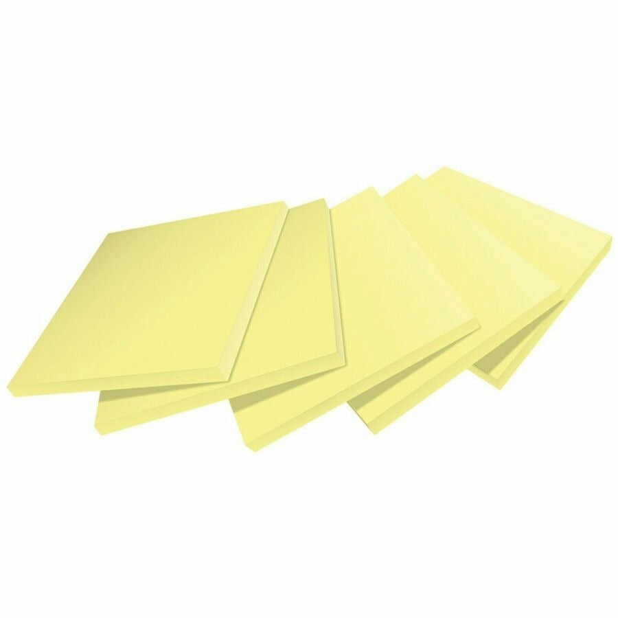 3M 3M MMM654R5SSCY Recycled Super Sticky Notes 3 inches x 3 inches (5 Pack) 654R5SSCY