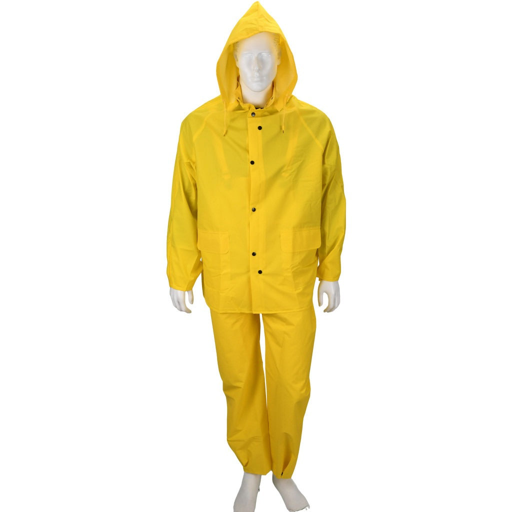 PRO-SAFE Pro-safe P35M3P-CCX2 Rain Suit Pants 2XL Yellow Pvc